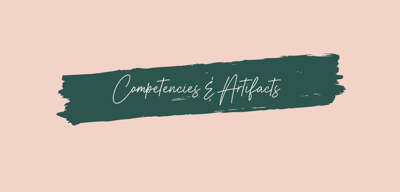 Competencies & Artifacts